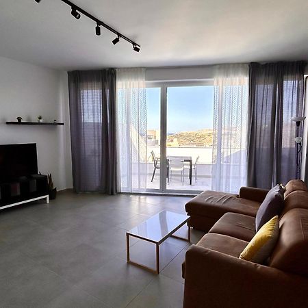 Ferienwohnung Qawra Penthouse 4Person Ac+Wifi St. Paul's Bay Exterior foto