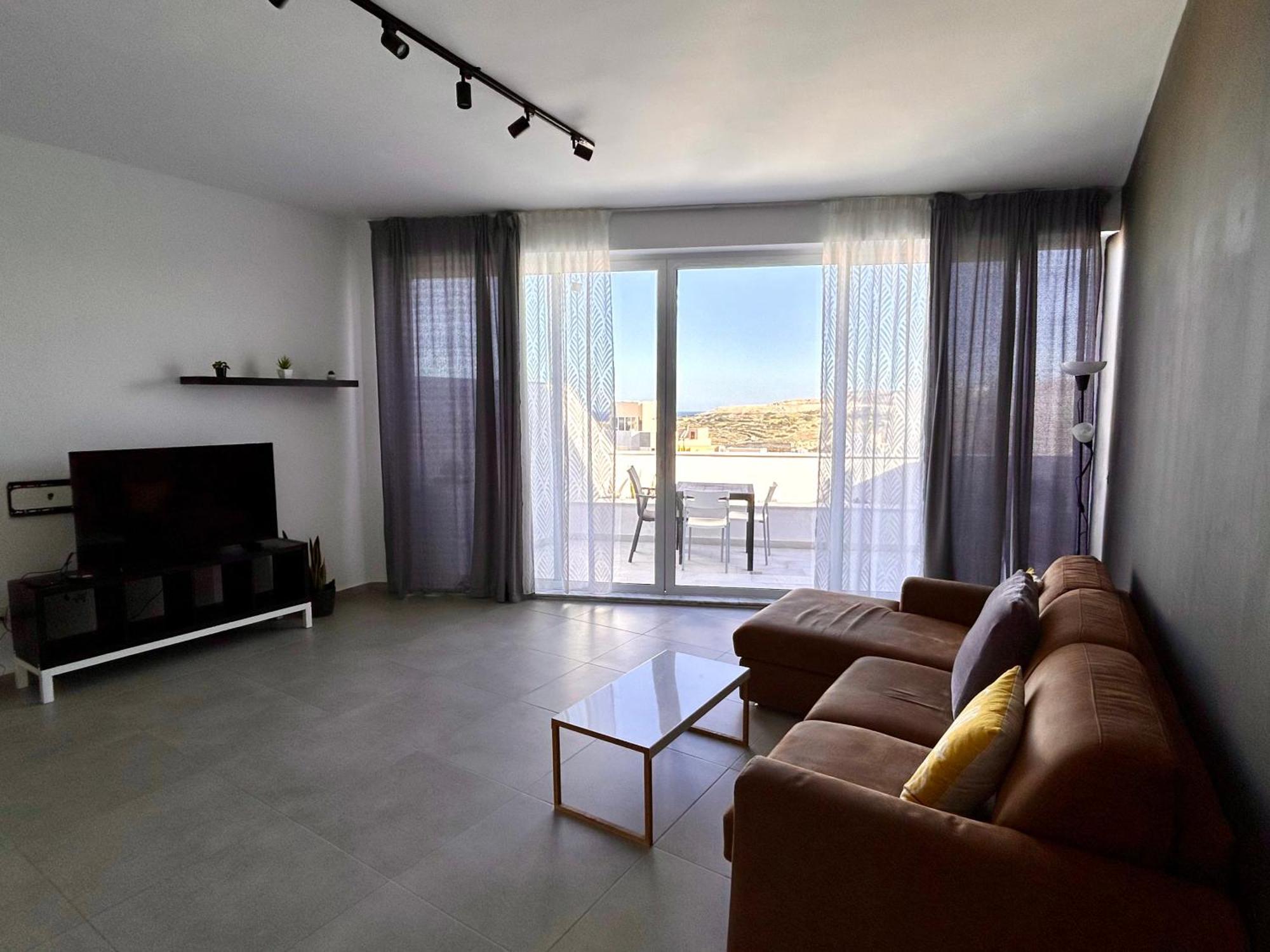 Ferienwohnung Qawra Penthouse 4Person Ac+Wifi St. Paul's Bay Exterior foto